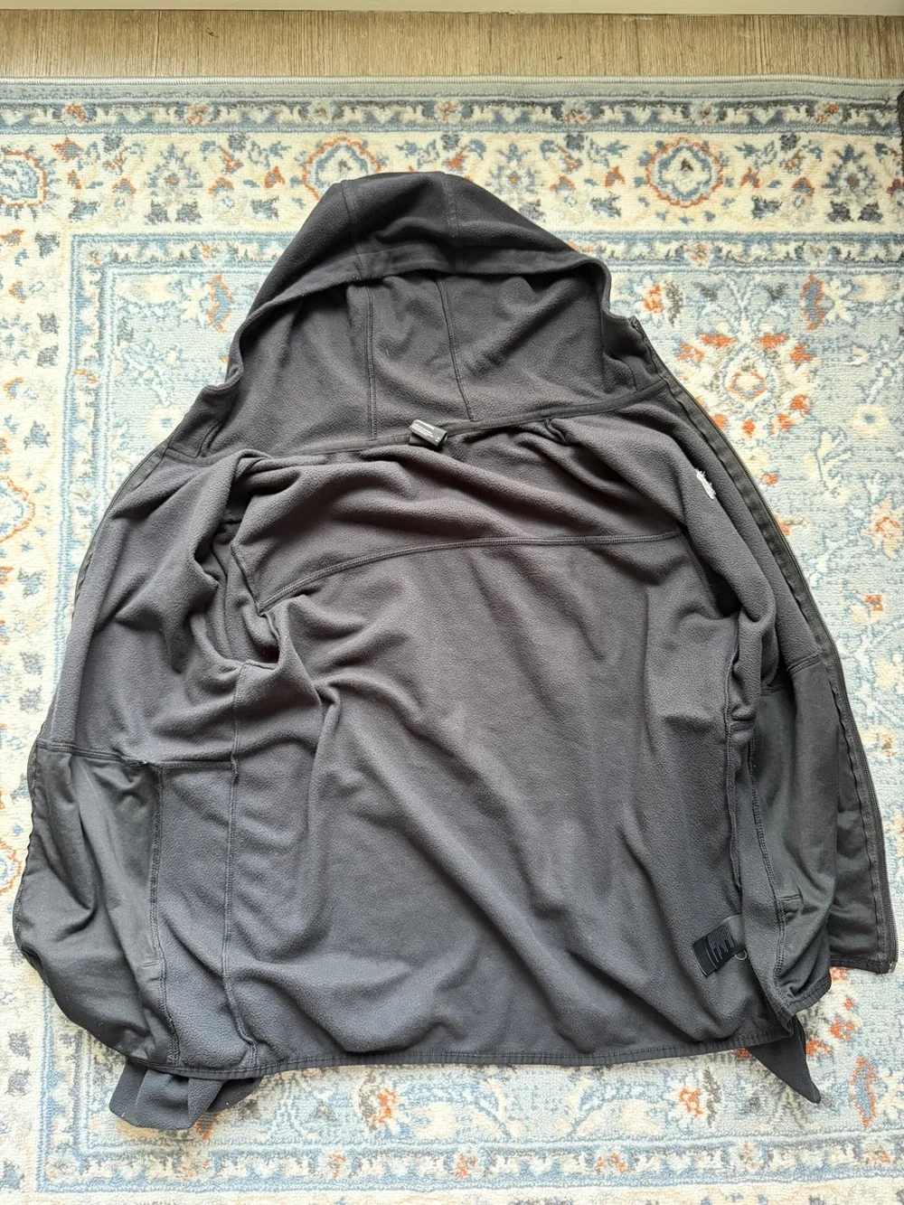 The North Face Black Fleece Hoodie Full Zip Sweatshirt